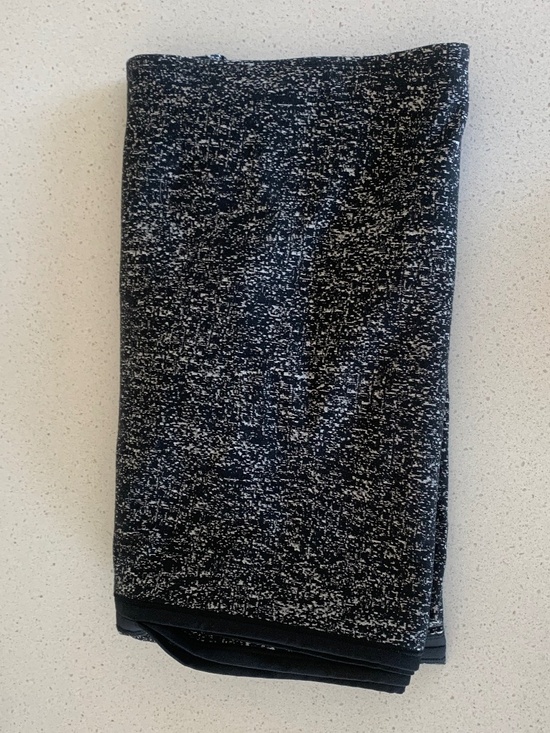 lululemon athletica Sweaters - Lululemon Vinyasa Wrap in a black-and-white spray jacquard